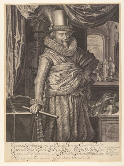 Frederico Henrique, Príncipe de Orange-Nassau de Willem Jacobsz. Delff