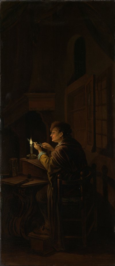 Painel direito de um tríptico: Alegoria da formação artística de Willem Joseph Laquy