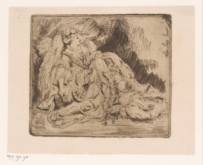 atriz descansando de Willem Linnig (II)