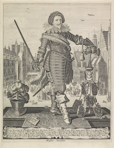 Retrato de Frederick Henry, Príncipe de Orange de Willem Outgertsz. Akersloot