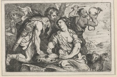 Meleager e Atalanta de Willem Panneels