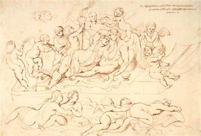 O casamento de Cupido e Psique de Willem Panneels