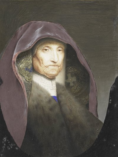 Retrato de uma velha, supostamente mãe de Rembrandt de Willem Paulet (rejected attribution)