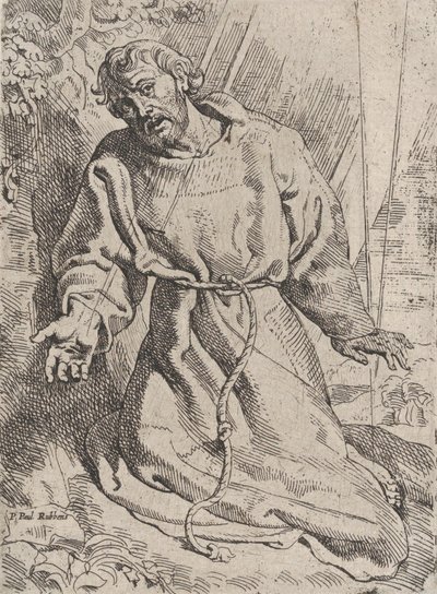São Francisco Recebendo os Estigmas, ca. 1613-14. de Willem Pietersz. Buytewech
