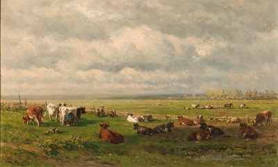 Paisagem de Prados com Gado
Paisagem de prados com gado de Willem Roelofs (I)