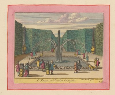 Brunnen von Pouillon in den Gärten von Versailles de Willem Swidde