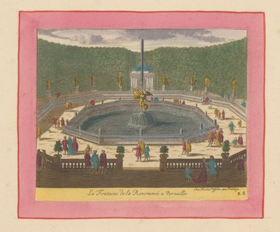 Brunnen des Ruhms in den Gärten von Versailles de Willem Swidde