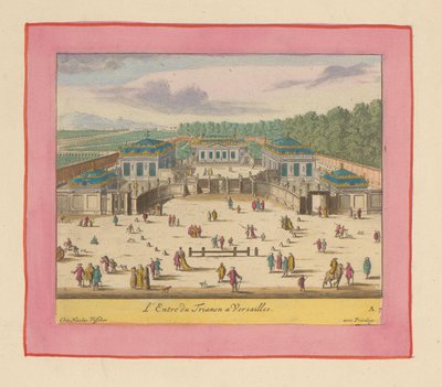 Zugang zum Grand Trianon in Versailles de Willem Swidde