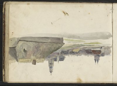 Vista de Arnhem com a Igreja de Santo Eusébio de Willem Troost (II)