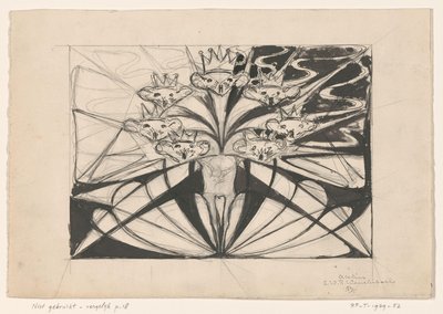 Sete cabeças de rato coroadas de Ludwig Willem Reymert Wenckebach