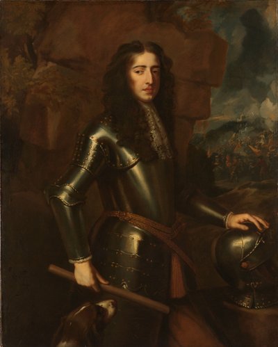 Retrato de Guilherme III (1650-1702), Príncipe de Orange de Willem Wissing (manner of)