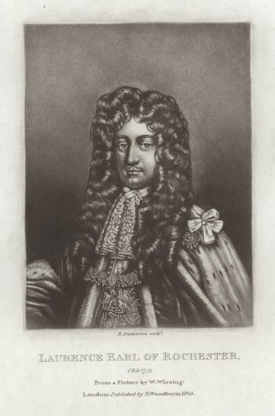 Laurence Earl de Rochester de Willem Wissing