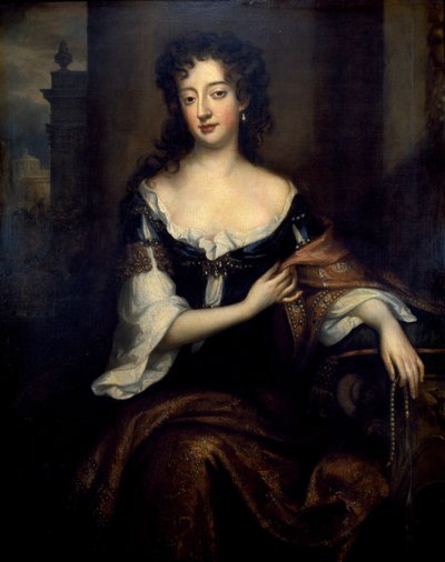 Retrato de Mary Butler, Duquesa de Devonshire (óleo sobre tela) de Willem Wissing