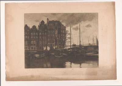 Dentro, Amsterdã, com cera ondulante nos navios Dentro de mim de Willem Arnoldus Witsen