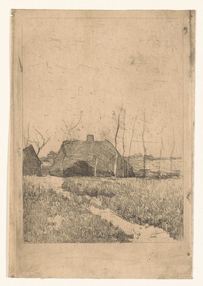 Fazenda à noite de Willem Arnoldus Witsen