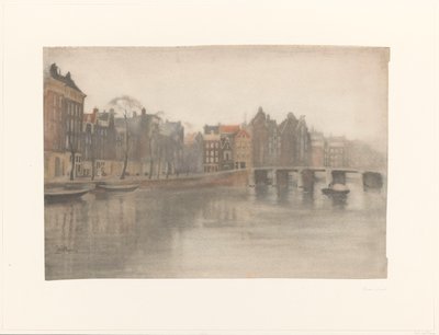 O Velho Waal em Amsterdã de Willem Arnoldus Witsen