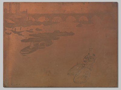 Navios no Tamisa de Willem Arnoldus Witsen