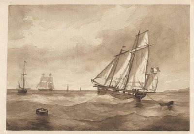 Navios no mar de Willem Witsen