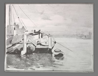 Duas barcaças de Willem Arnoldus Witsen