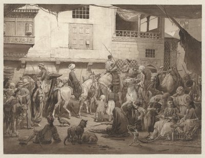 Rua no Cairo de Willem de Famars Testas