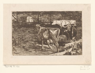 Quatro vacas num prado
Melkbocht (título original) de Willem de Zwart