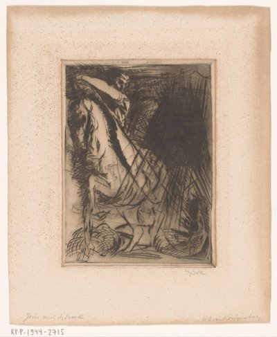São Jorge e o Dragão de Willem van Konijnenburg (signed by artist)