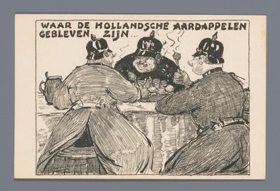 Para onde foram as batatas holandesas... (título sobre o objecto) de Willem van Schaik