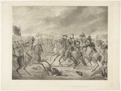 Príncipe de Orange na Batalha de Waterloo, 1815 de Willem van Senus