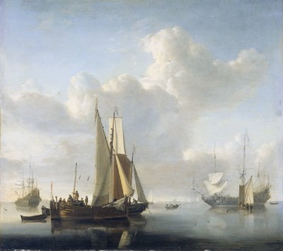 Navios antes da costa
Navios ao largo da costa de Willem van de Velde (II)