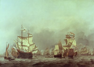 A Rendição do Príncipe Real, 3 de junho de 1666 de Willem van de Velde