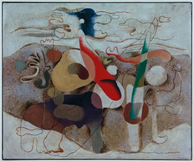 Eidos com paisagem de Willi Baumeister