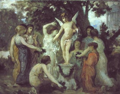 Oferta ao Cupido (óleo sobre tela) de William Adolphe Bouguereau