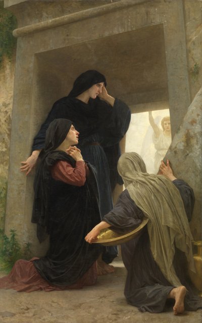 As santas mulheres junto ao túmulo de Cristo de William Adolphe Bouguereau
