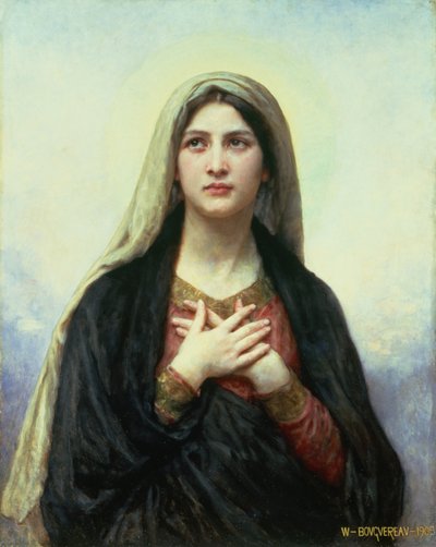 A Madona de William-Adolphe Bouguereau