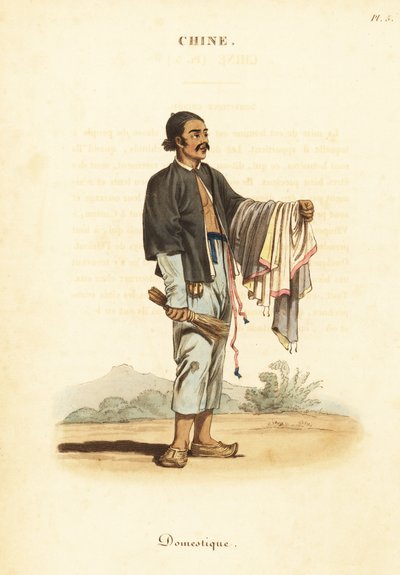 Empregado doméstico chinês de William (after) Alexander