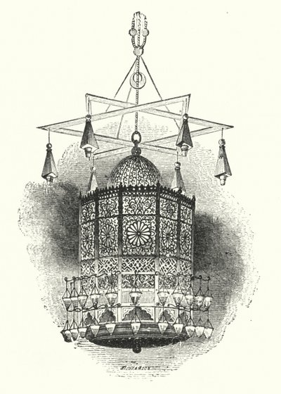 Lanterna (gravura) de William (after) Harvey