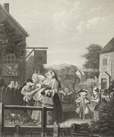Noite - Londres - de William (after) Hogarth