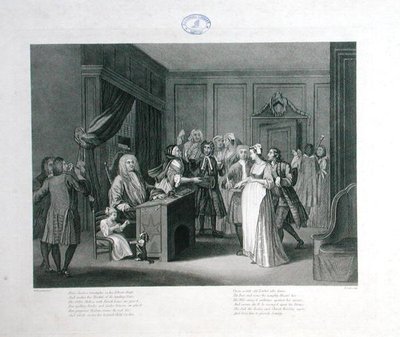 A justiça triunfa, gravada por Thomas Cook (1744-1818) (gravura) de William (after) Hogarth