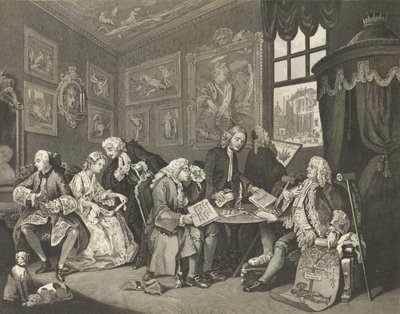 Casamento a la Mode de William (after) Hogarth