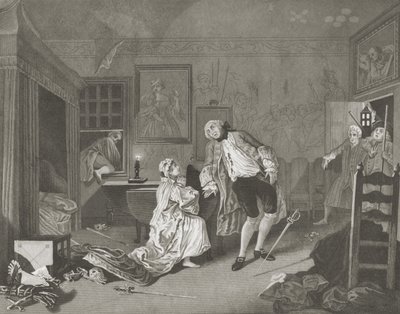 Casamento a la Mode de William (after) Hogarth