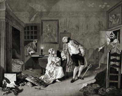 Casamento a la Mode de William (after) Hogarth