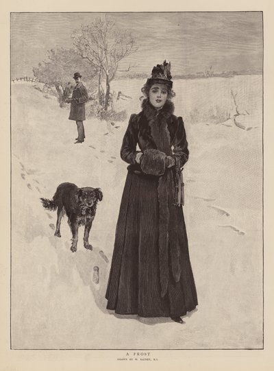 Uma geada (gravura) de William (after) Rainey