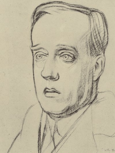 Gustav Holst (litografia) de William (after) Rothenstein