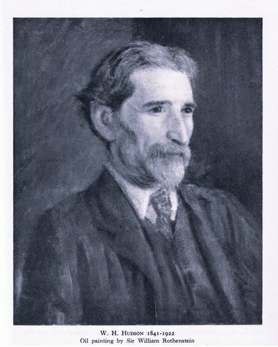 Retrato de W. H. Hudson (litho) de William (after) Rothenstein
