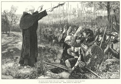 A Batalha de Bannockburn (gravura) de William (after) Small