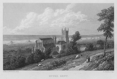 Hythe, Kent (gravura) de William (after) Westall
