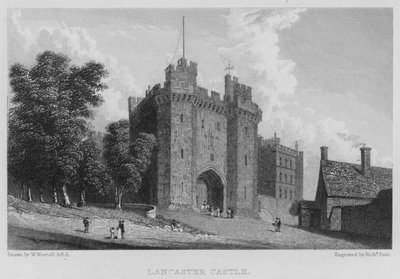 Castelo de Lancaster (gravura) de William (after) Westall