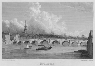 Newcastle (gravura) de William (after) Westall