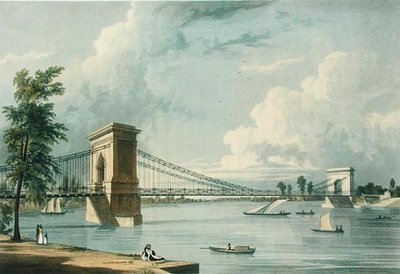 Ponte de suspensão, Hammersmith, do 