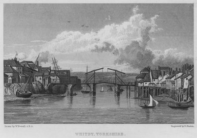 Whitby, Yorkshire (gravura) de William (after) Westall